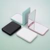 Mini LED Makeup Mirror Portable Vanity Mirrors with Light 1X 2X Magnifying Pocket Mirror Foldable Cosmetic Vanity Mirrors