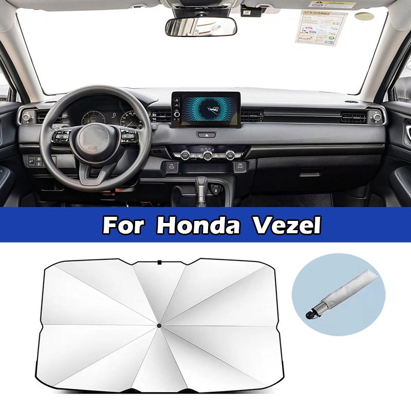 Car Front Windshield Sunshade Umbrella UV Protection Auto Accessories For Honda CR-V XR-V Odyssey Vezel Fit Breeze Civic Accord