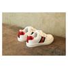 Fashion Bee Children's Shoes Embroidered Lace Casual Shoes With Round Toe And Rubber Sole