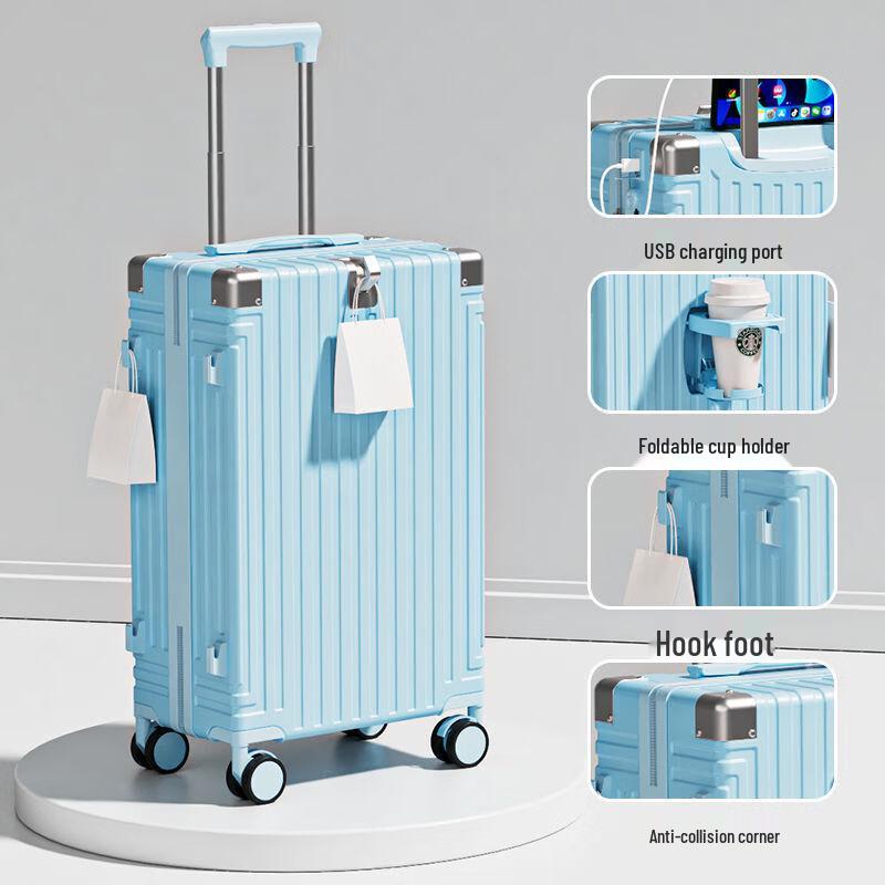 KarLot Multi-functional Travel Luggage 26 inch