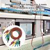 5pcs Strong Multimeter Test Cables PVC & Metal Wire 4mm Banana Plugs Safety Cord Easy To Use for Electronic Devices