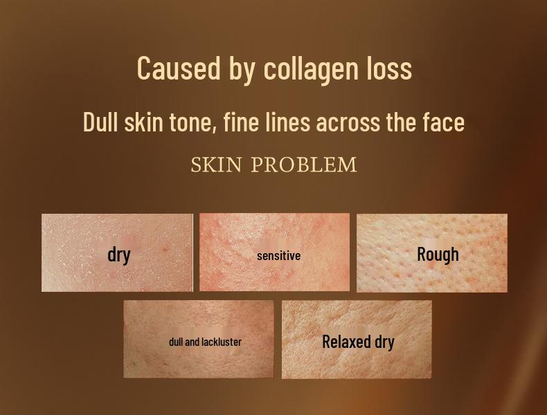 Ji Kou Xiu Kaviar Revitalisierendes Anti-Falten 7-teiliges Hautpflege-Set: Essenz, Toner, Lotion, Creme und Kosmetika für Schönheitsstudios.