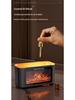 Colorful Flame Aroma Diffuser & Humidifier with Night Light - Perfect for Home, Office, or Bedroom