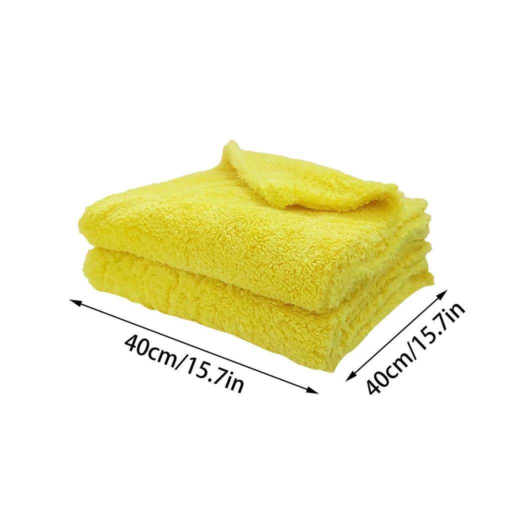Car Microfiber towel Car Cleaning Coral Cleaning Drying Car Polishing Cloth Edgeless Easy Care House Cleaning Routine tools