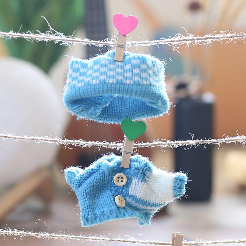 Cute, Labubu Cloth Decoration, Labubu Doll Clothes, Second Generation, Vinyl, Doll Clothes, Doll Sweaters, Replacement Set