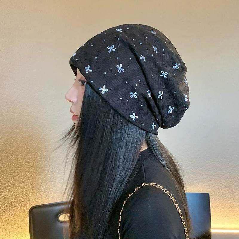 Spring/Summer Cotton Postpartum Slouchy Hat - Slimming, Lightweight Maternity Pullover for Women