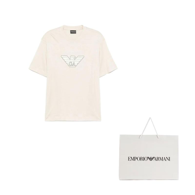 Emporio Armani logo-embroidered T-shirt EM001033-AF10017-M1089