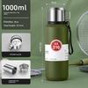 316 Stainless Steel Inner Tank Vacuum All-Steel Thermos Pot for Men, Portable Large-Capacity Thermos Cup for Outdoor Travel and Mountaineering