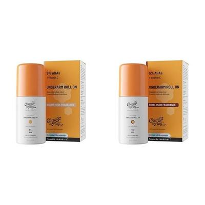 Deodorant Roll-On pentru Axile Chemist At Play cu 5% AHA, Acid Lactic și 1% Acid Mandelic Vegan | 40ml Deodorant Roll-On pentru Axile și 1% Acid Mandelic 40ml