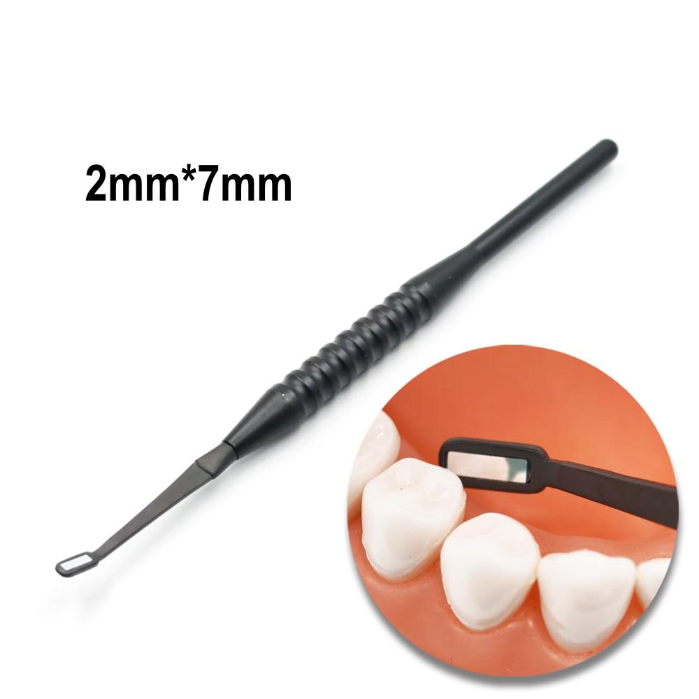 Dünner Dental-Mikro-Mundspiegelreflektor mit abnehmbarem Griff, autoklavierbares Odontoskop, multifunktionales Prüfwerkzeug