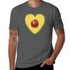 Valentine Avocado Heart TShirt Plus Size Summer Short Sleeve TShirt