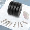 Jack Pad Adapter Aluminum Alloy Floor Jack Pad Bolt On Jack Points Floor Jack Pad Adapter for Corvette C5 C6 C7 C8 for Porsche