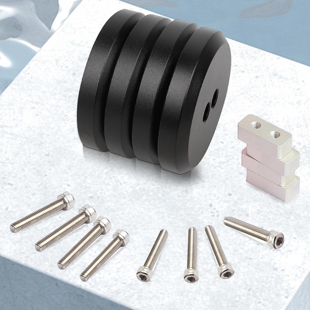 Jack Pad Adapter Aluminum Alloy Floor Jack Pad Bolt On Jack Points Floor Jack Pad Adapter for Corvette C5 C6 C7 C8 for Porsche