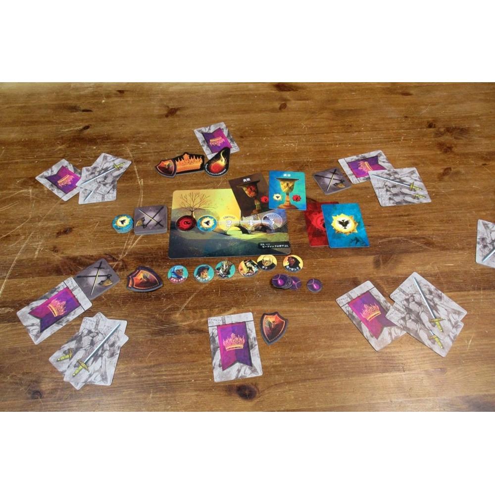 Hobby Japan Quest: The Story of the Eternal King Japanese Version (4-10 Players, 30 Minutes, 14 Years and Older) Board Game