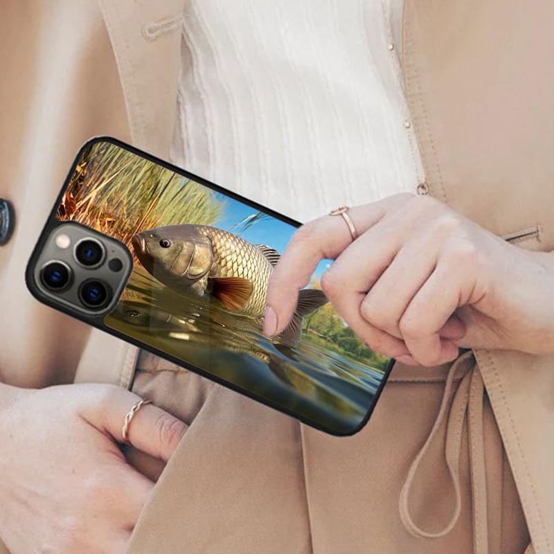 Common-Carp Magnetic Phone Case For APPLE iPhone 17 Air 16 14 13 12 Pro Max 15 Plus Wireless Charge With MagSafe Cover