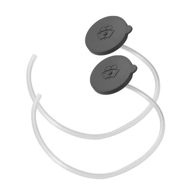 Wiper Washer Fluid Reservoir Tank Bottle Cap Cover Fits Nis San Compatible with Rogue 2008-2013 B8913-JG000 Gray 2pcs