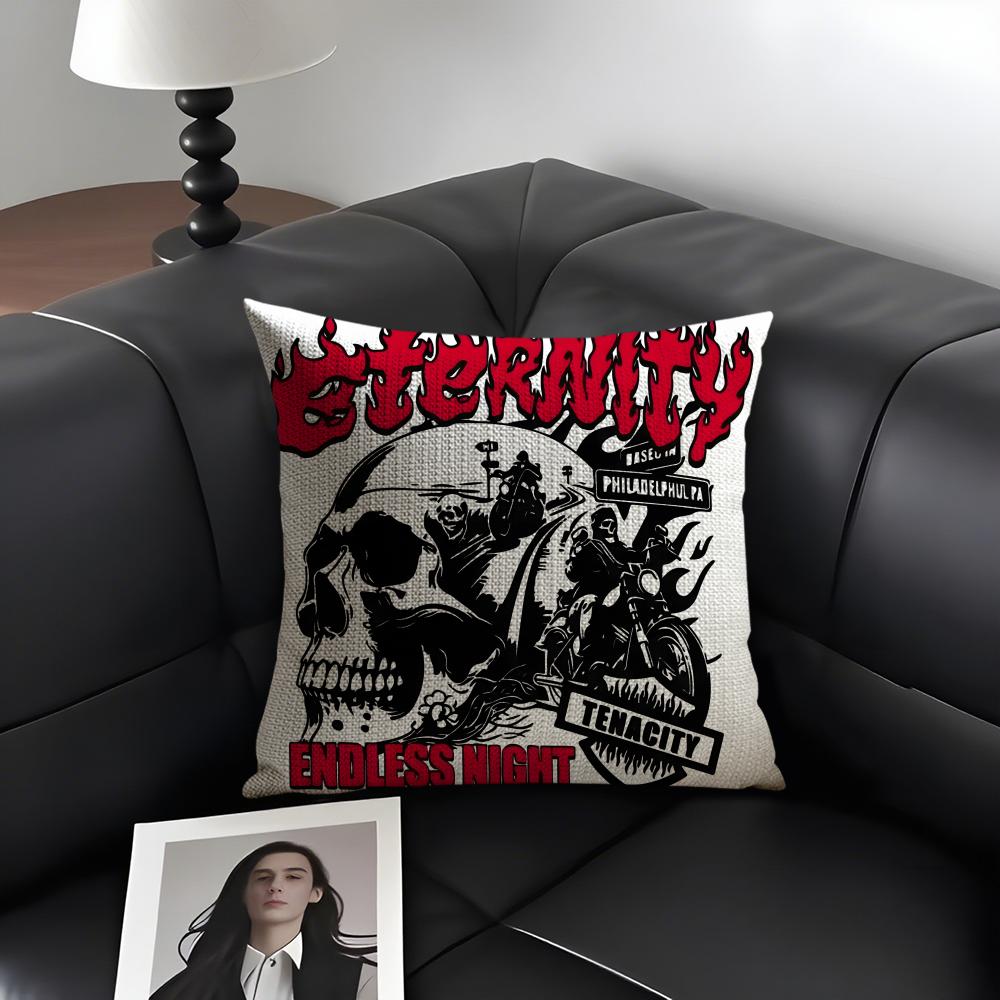 Fashionable Print StreetTrendy Brands Pillow Case Pattern Printed Pillowcase for Living Room Sofa Cushion Cover  Bedroom Decor