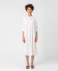 PAGE Shirred Shirt Dress_Ivory