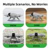 Heightened Landing Gear Landing Skids for Drones Foldable Support Legs with Screw Fixation Drones Accessories