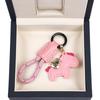 Handmade Leather Car Key Chain Pendant, Exquisite and Simple, Personalized Key Chain Rope for Men and Women