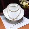 Elegant Women's Baroque Pearl Necklace: Versatile, Fashionable, Niche Design Jewelry.