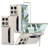 Motorola Moto Razr Fold Flip Phone Case With Card Slot Stand PC Full Cover Protective Shell Business Style