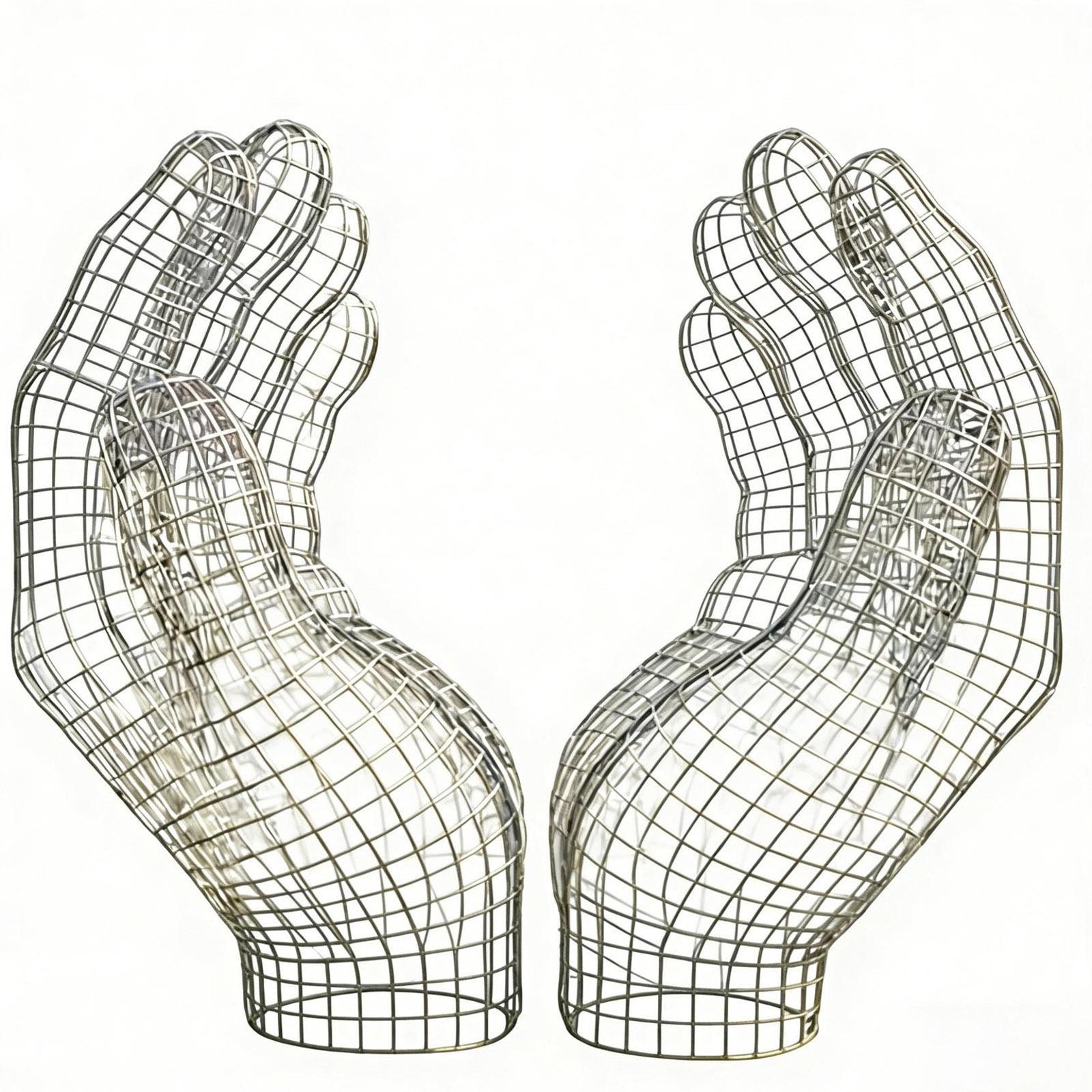 

Creative And Adorable Artistic Hand-shaped Gardening Pergola One Size