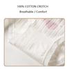 5Pcs Cotton Women Panties Comfort Underwear Low Waist Cute Print Girls Briefs Ladies Underpants