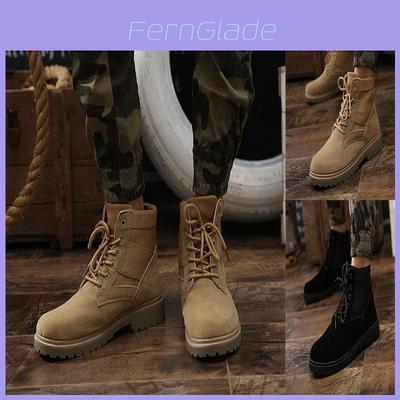 Stylish Men Boots New Fashion Martin Boots For Casual High Top Comfort