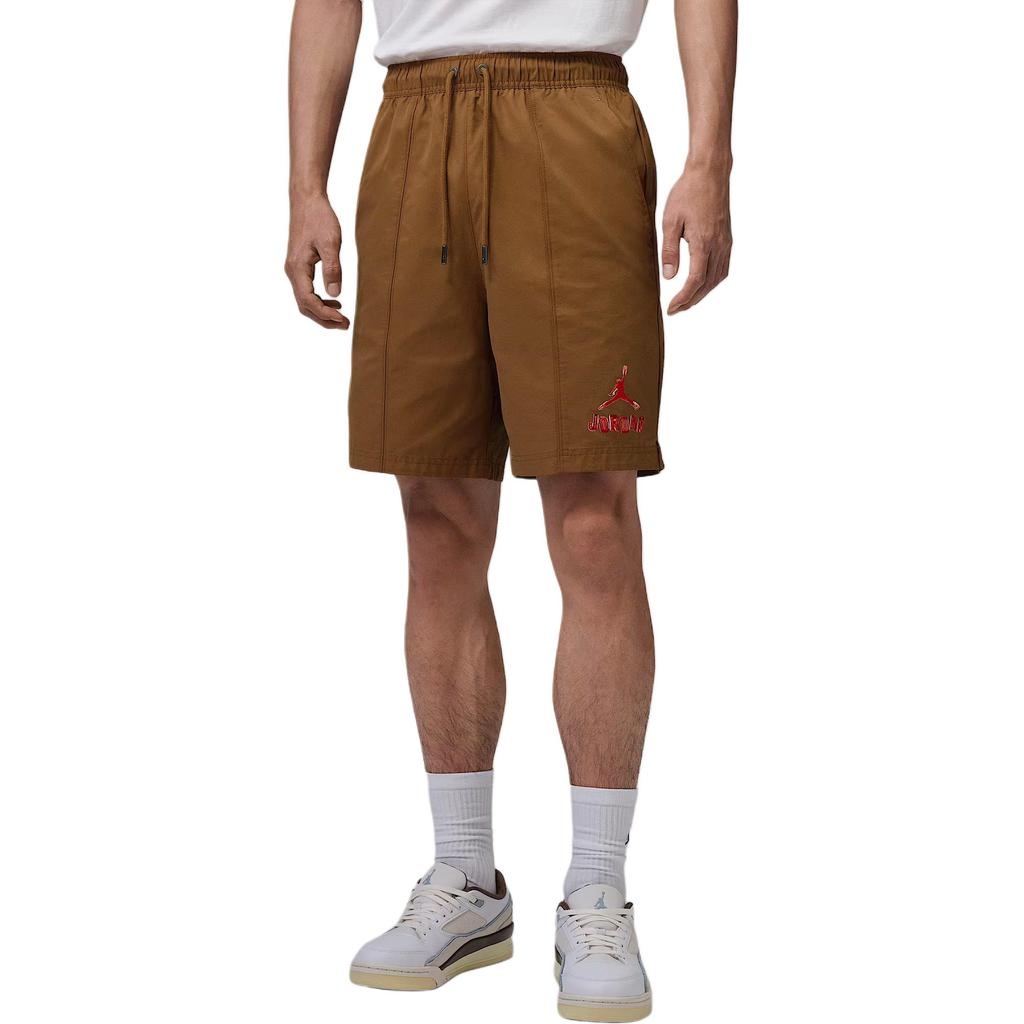 Jordan SS26 Collected Dreams Solid Color Lace-Up Mid-Rise Straight-Leg Casual Shorts Men shorts IR6304281