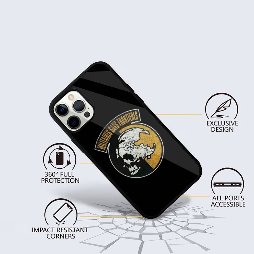 

M-Metal Gear S-Solid Game Phone Case For iPhone 16,15,14,13,12,11,Plus,Pro,Max Mini Magsafe Magnetic Wireless Charging iPhone12mini