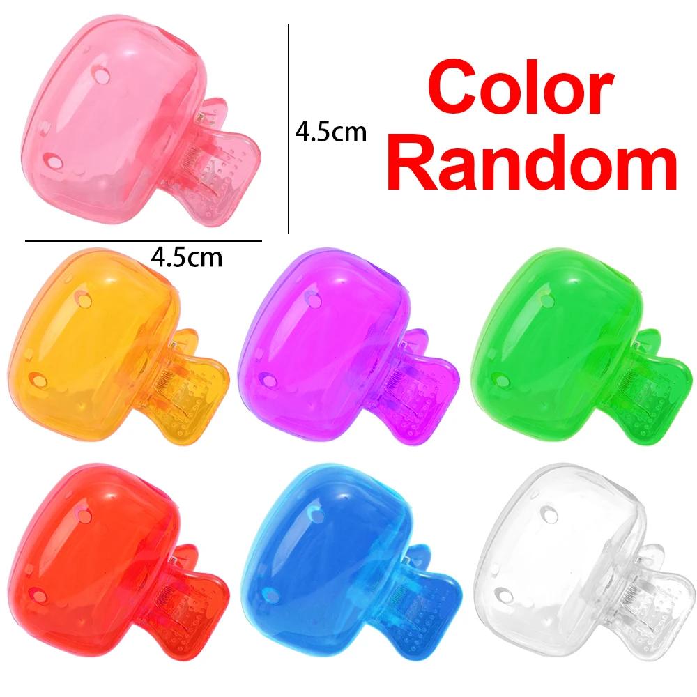 

10/1 шт. Портативные клипсы-крышки для зубных щеток, пластиковые, цветные, пыленепроницаемые, защитные колпачки для головок, футляр, дорожные принадлежности для ванной комнаты 3PCS
