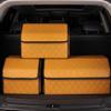 Leather Car Trunk Storage Organizer Box