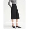 Giovanni Valentino Pleated A-Line Midi Skirt