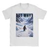 Funny Nihilist Penguin But Why Arctic Snow Meme TShirts Men Crewneck Cotton T Shirts  Short Sleeve Tee Shirt Graphic Clothing