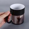 Heat Sensitive Halloween Decoration Color Changing Tea Cup Milk Bottle Coffee Mug Drinkware