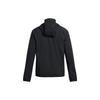 Under Armour Logo Print Breathable Hooded Long Sleeve Jacket Women Jacket Black 1381881-001