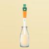 Small Glass Cover Cleaning Brush Bottle Crevice Cleaner for Glasswares