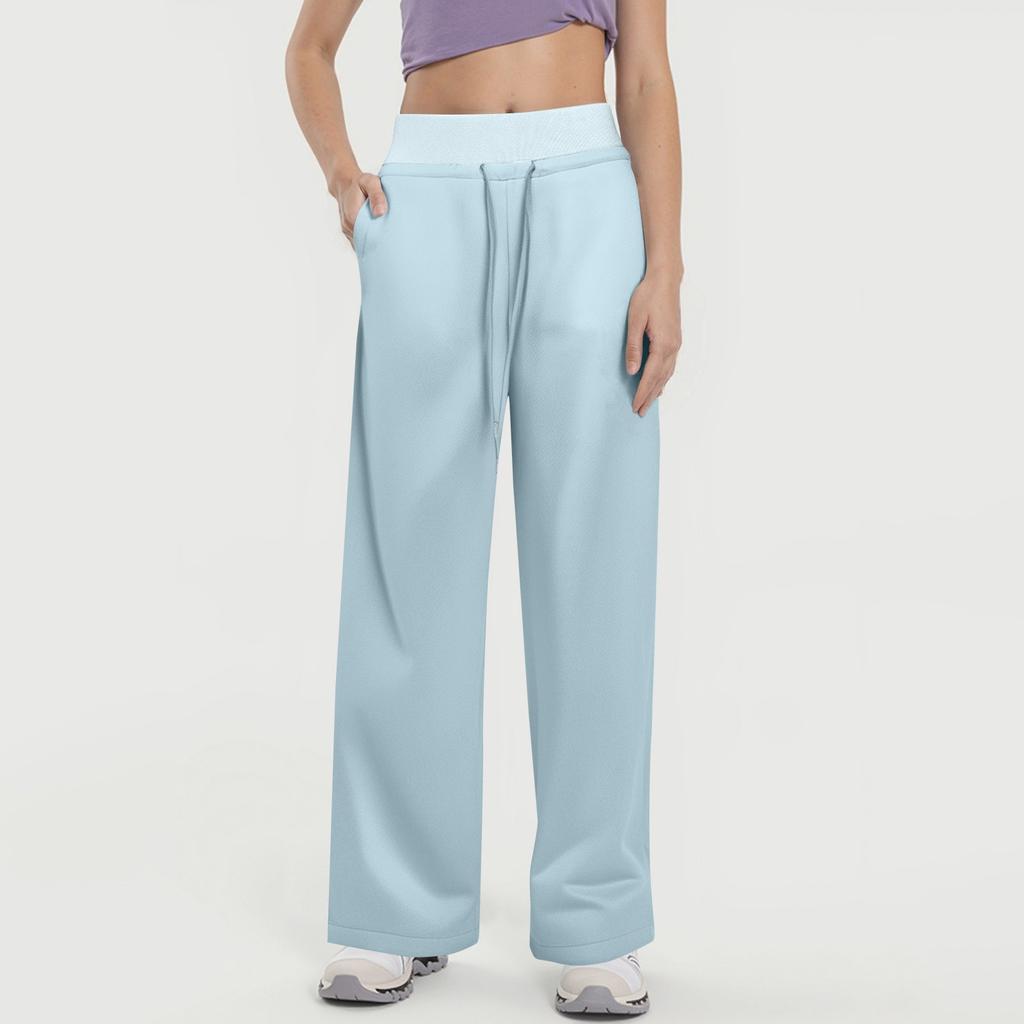 Women's Fashionable Quick-dry Leggings-style Solid-color Sports Trousers