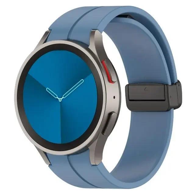 20mm Band For Samsung Galaxy Watch 7/6/5/4/44mm 40mm 5 Pro 45mm Silicone Bracelet Correa Galaxy Watch 6 Classic 47mm 43mm Strap