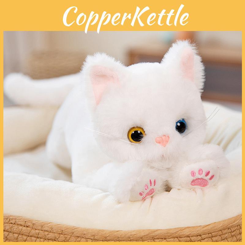 Cat Plush Doll Orange Cat Cloth Doll Cute Little Cat Healing Gift Children