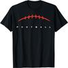 American Football Linien Cool Sportler Männer Frauen Kinder T-Shirt
