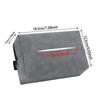 Leather Car Tissue Box Auto Suede Sun Visor Seat Back Hanging Tissue Boxs Holder Interior Armrest Box Paper Towel Organizer