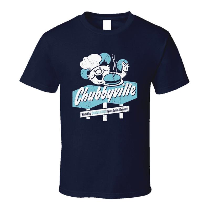 

Chubbyville Restaurant T Shirt 5XL різнокольоровий
