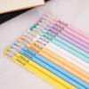 Custom Text Pencils,Personalized Pencils For Kids,Customized Birthday Pencils,Customizable Cute Pencils,