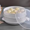 3 Tier Microwave Food Steamer Cooking Quick Fast Food Grade Healthy for Rice