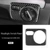 Real Soft Carbon Fiber for Volkswagen VW Golf 6 2008 2009 2010 2011 2012 2013 R MK6 Scirocco 2009-2016 Headlight Switch Interior