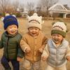 New Cute Cartoon Dinosaur Kid Pullover Hat Cold Proof Warm Ear Protection Hat Windproof Thickned Knitted Hat Winter