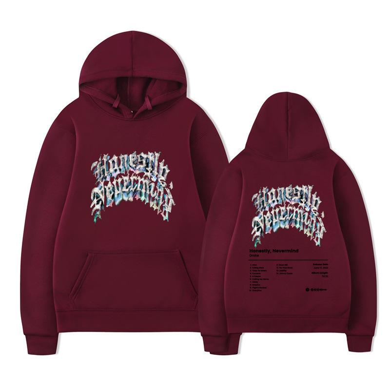 Rapper Drake Music Album Honestly Nevermind Hoodie