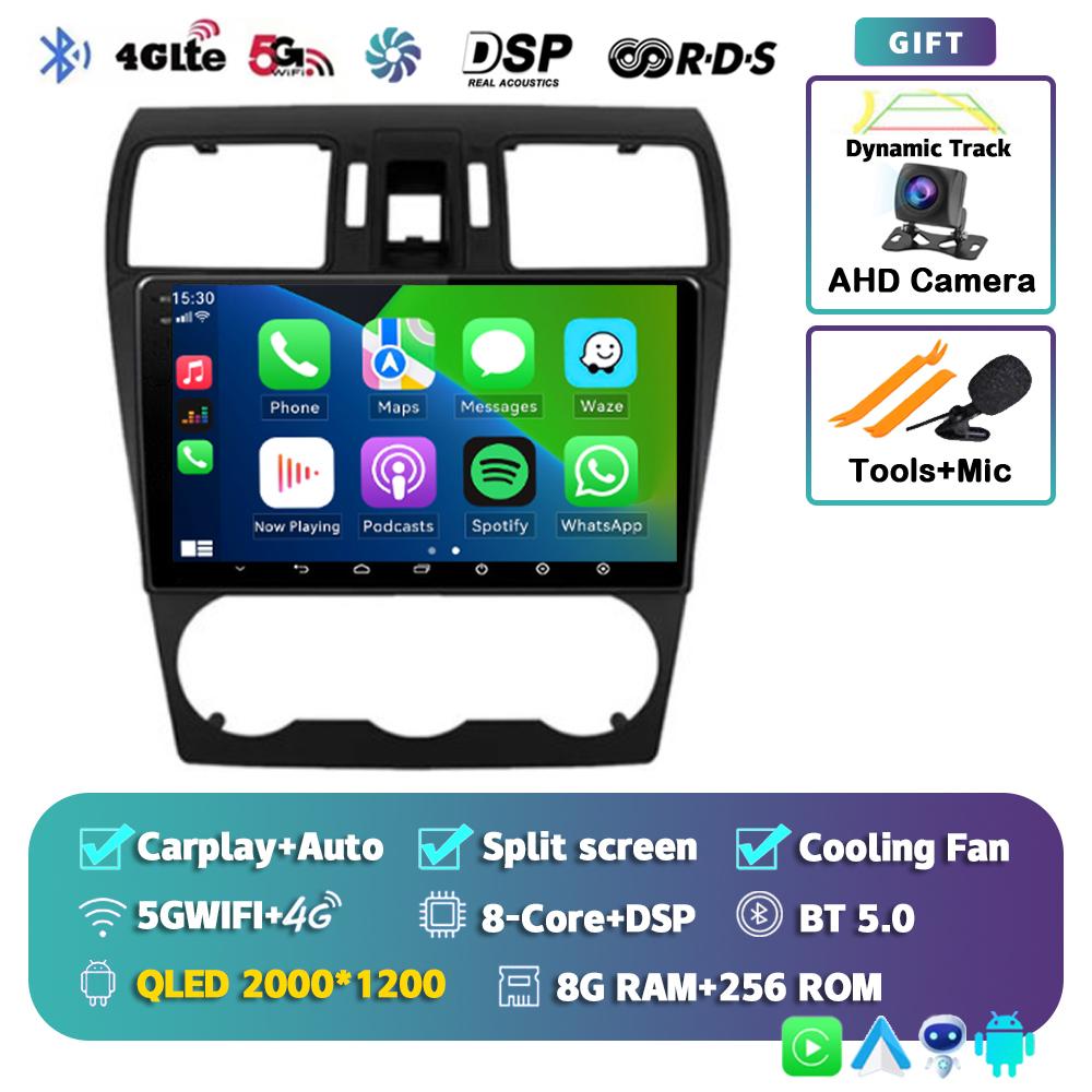 Android 14 Carplay Auto Car Radio For Subaru Forester XV WRX 2012 2013 2014 2015 2018 Multimedia Player GPS Stereo DSP WiFi+4G